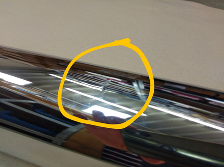 2nd choice (see desc) - 35mm Exhaust Muffler for MZ ETZ 125/150