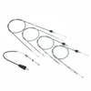 Bowdenzug Set Bremszug, Kupplungszug, Gaszug, Starterzug für Simson SR4-2 - grau