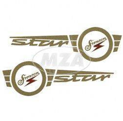 Simson SR4-2 Star Fuel Tank Decal Sticker Set (L+R)