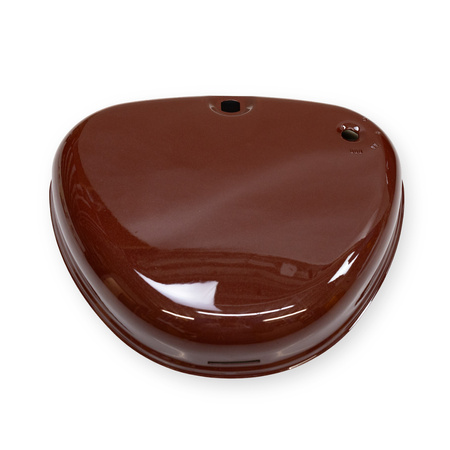 Set: Tank + side cover sealed for Simson S51 S50 - Bordeaux Metallic