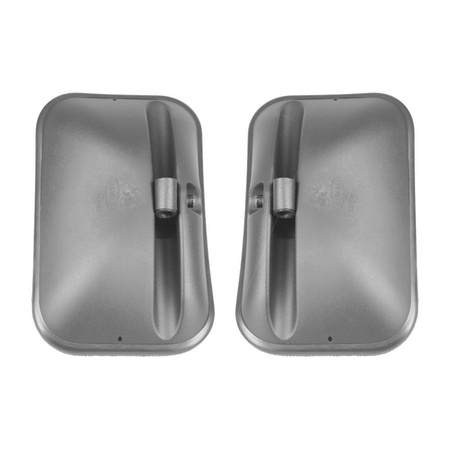 2x Side Mirrors 290x175mm Universal for Truck, Tractor, Bus, MB/Volvo