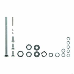 Set: Sechskantschrauben Fußbremse-Kippständer-Schwingehinten für Schwalbe KR51/2