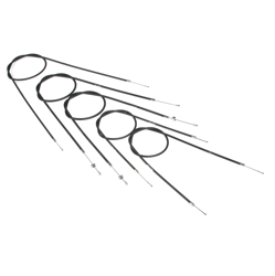 Bowden Cable Kit for Triumph BDG 250 H (5-piece), Black