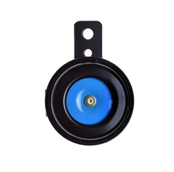 12V Horn Ø70mm E-marked for China Scooters & ATVs - Black/Blue