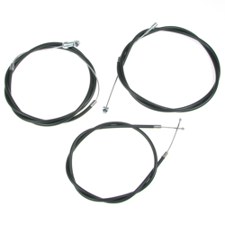 New 3-Piece Bowden Cable Kit for BMW R26 - Throttle & Clutch