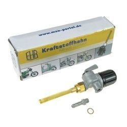 Title (≤75 chars):
Fuel Tap Petcock EHR, straight outlet — fits MZ RT125/1/2/3, IWL

Short description:
EHR fuel petcock (straight connection) for MZ RT125 series & IWL. OEM-style fuel valve, easy install. Keywords: fuel tap, petcock, MZ RT125, IWL.