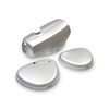 Sealed Tank & Side Cover Set 1st Choice for Simson S51/S70 - Silver