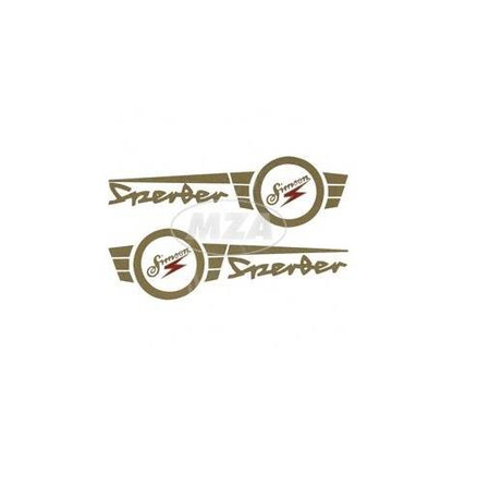 Simson SR4-3 Sperber Fuel Tank Decal Set (Left & Right)
