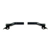 Pair Front Turn Signal Brackets Black for Simson SR50/SR80