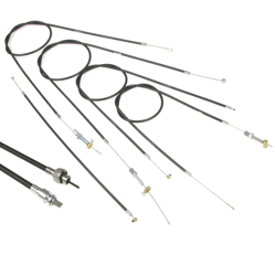 Bowden cable set + speedometer cable for BMW R12 (6-piece)