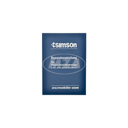 Reparaturanleitung für Simson S51/S70/SR50/SR80 — original DDR, 167 Seiten