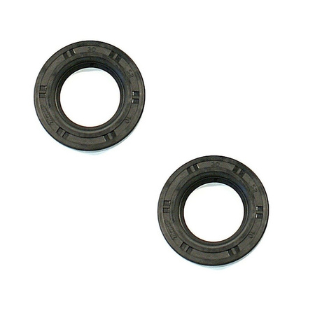 2x 35x47x7 Front Fork Oil Seals 35mm Black - MZ TS/ETZ