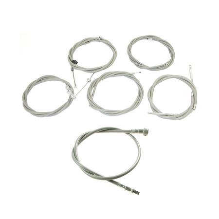 IWL Troll 6-piece Cable & Speedometer Cable Kit – Gray