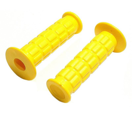 (Pair) Grips Handlebar rubber suitable for Simson S50 S51 S70 S83 SR50 - yellow