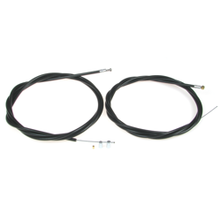 MAW Auxiliary Motor Throttle & Clutch Bowden Cable Kit for Motorcycle