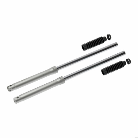 Telescopic Front Fork Set for Drum Brake - Simson SR50/SR80 - Silver