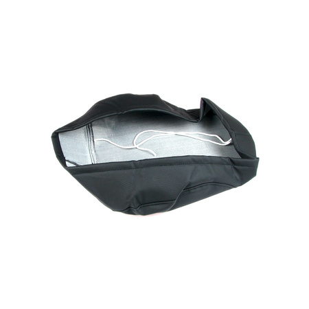 (Pair) Seat cover suitable for MZ ES250 / 2 Trophy - black, structured