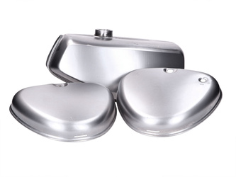 Set Tank + Seitendeckel versiegelt 1.Wahl für Simson S51 - Rohzustand unlackiert