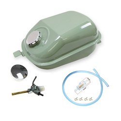 Set Tank + Benzinhahn + Tankdeckel für Simson KR51 Schwalbe (verstärkt)