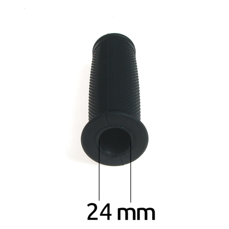 Grips (pair) spherical shape suitable for Simson SR1 SR2 KR50 Sparrow - black