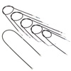Bowden Cable Kit + Speedo Cable for NSU Quickly N/S (6-piece) - Black