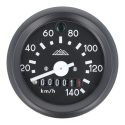 Tachometer MMB for Simson S50, S51, S70, S53, S83 — Ø60mm, 140km/h
