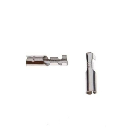 100 szt tulejek kablowych 4mm, konektory okrągłe do motocykla