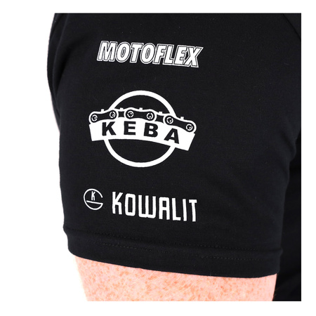 T-Shirt for Simson – Racing Team Design, Black, L, Short Sleeve