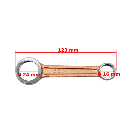 Connecting rod + piston pin + needle bearing 0 dimension suitable for Simson S50 KR51 / 1 SR4