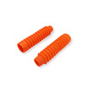 2x Fork Gaiters for Simson S50/S51/S53/SR50 - Neon Orange