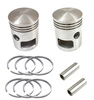 Complete Pistons L+R Ø58.25 ALMET + Gudgeon Pins for Jawa 350 (354-633)
