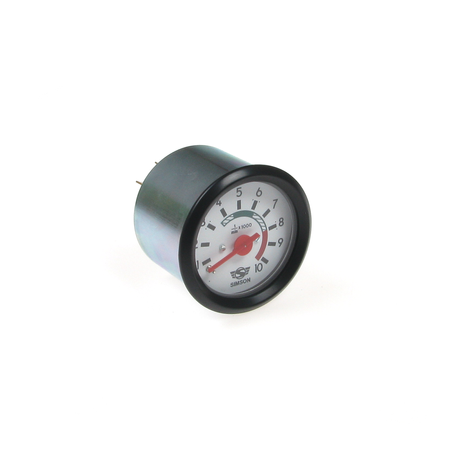 White Ø60 Tachometer with Light for Simson S50 S51 S53 S60 S70 S83