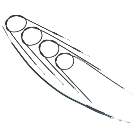 Bowden Cable Kit for Simson SR50/SR80 – 5pc, European-made