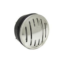 Horn 6V + 12V aluminum cover for Simson KR51 / 1 KR51 / 2 Schwalbe SR4-2 SR4-3 SR4-4 Duo