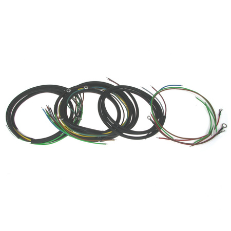 Wiring harness for IWL Berlin/Wiesel scooter, color wiring diagram
