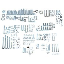 Zinc-Plated Bolt Set 282pc Hex 8.8 for Simson S50 S51 S70