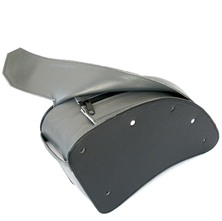 Side Saddlebags Pair for MZ ES175/ES250/ES300 - Gray
