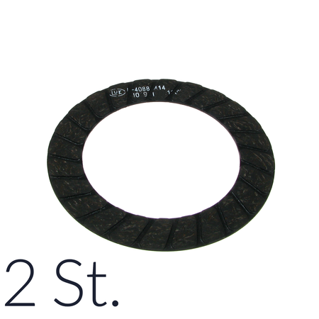 2x Clutch Friction Pads for VW Beetle Clutch Disc 180x124x3 mm