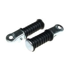 Pair Universal Passenger Footpegs for Simson Moped