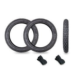 2x 2.75x16 Enduro VRM186 Tires + 2x Tubes for Simson S50/S51/S83/KR51