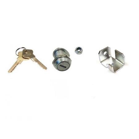 Simson S51 Side Cover Lock + Hook + 2 Keys - Replacement