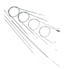 Bowden Cable Kit for Simson KR50 Moped (7-piece) - Grey