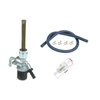 Title: Fuel Tap Kit + Filter & Hose for Simson S51, AWO, MZ, ETZ, TS
Description: Fuel petcock kit with filter & hose for Simson, MZ, ETZ, classic bikes