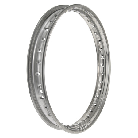 Stainless steel wheel rim 1.6x16 for Simson S50 S51 KR51 Schwalbe SR4