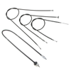 Bowden cable & speedometer cable kit for Triumph BDG 125L (4pc)