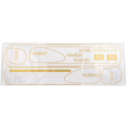 Decal Stripe Kit for Jawa 175/250/350 Kyvacka Panelka