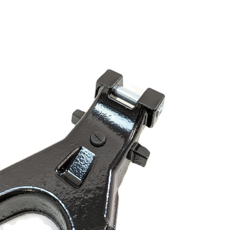 +2cm Extended Center Stand for Simson S50/S51 - Matte Black