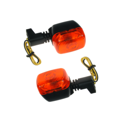  2x kierunkowskazy z oznaczeniem E przód / tył do Simson S53 S83 SR50 SR80