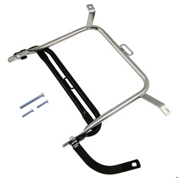 Side Luggage Carrier Left (Not for Original Cases) - Simson S50, S51, S70 - Chrome, black