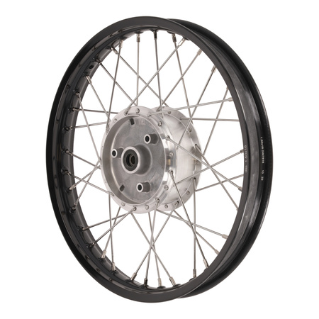 Spoked Wheel 1.50x16 for Simson DUO, KR51, S50 - Anodized & Polished
